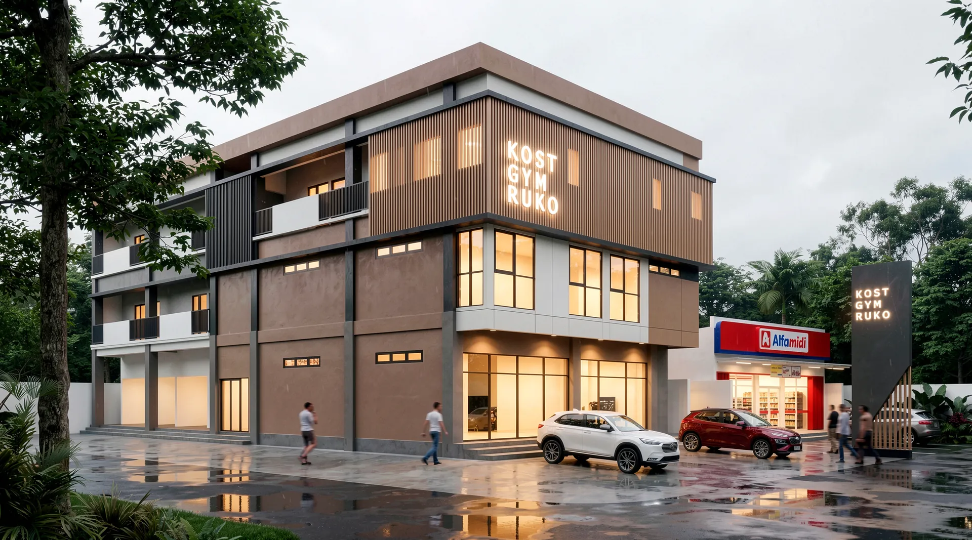 KGR Langowan — Exterior render