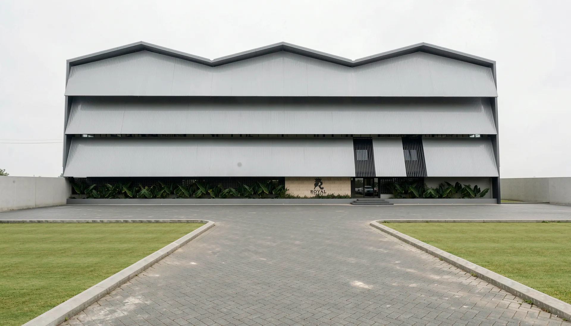 Royal Padel — Exterior render